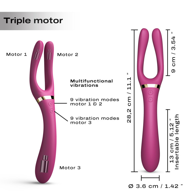 Вібратор для пар Dorcel INFINITE JOY