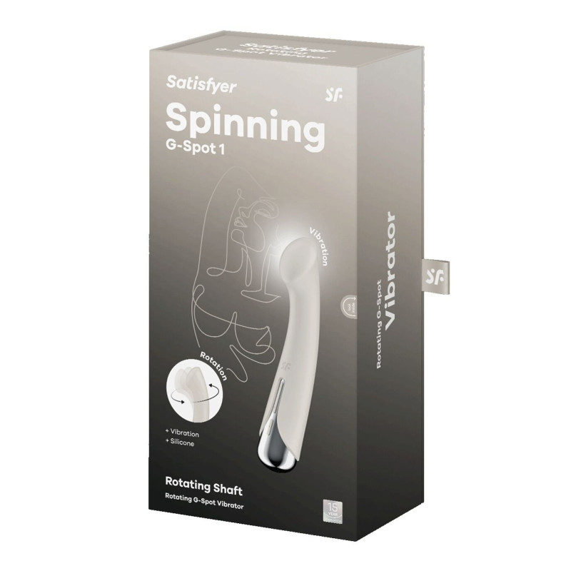 Вібратор з ротацією Satisfyer Spinning G-Spot 1