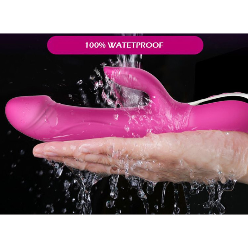 Вібратор-пульсатор Leten Automatical Thrusting Vibrator з підігрівом
