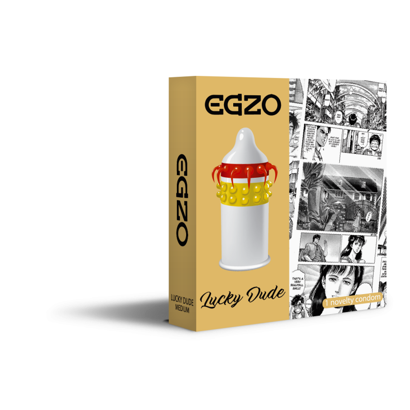 Презервативи EGZO ребристі