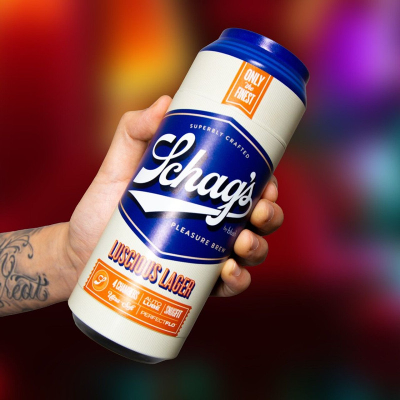 Мастурбатор - банка пива Luscious Lager