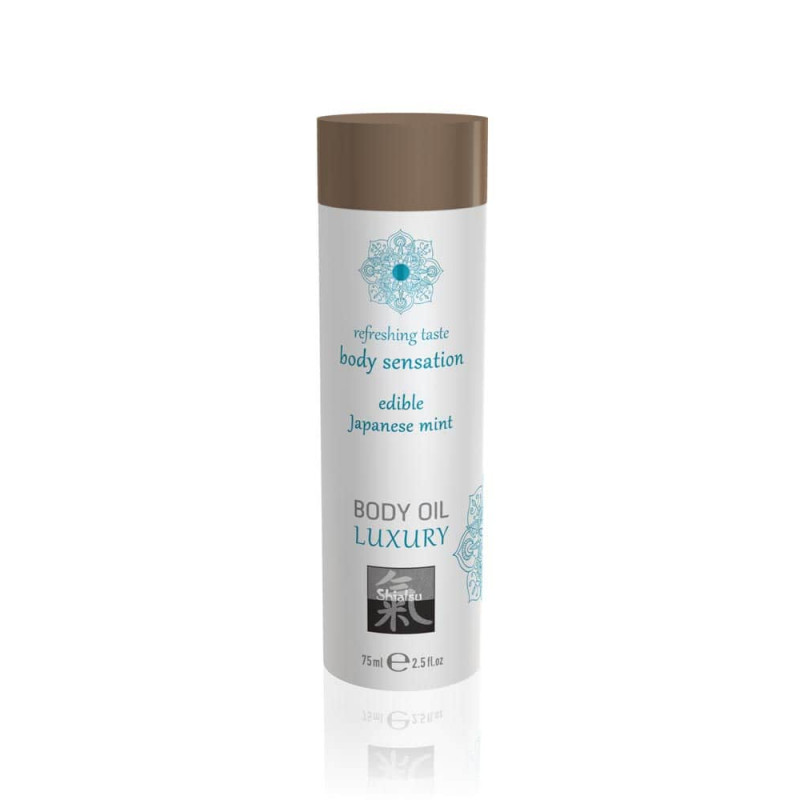 Съедобное массажное масло Shiatsu Luxury Body Oil Edible