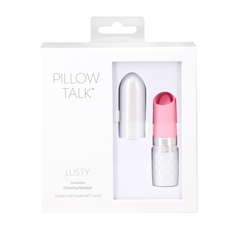 Вібратор-помада Pillow Talk Lusty Luxurious Flickering Massager