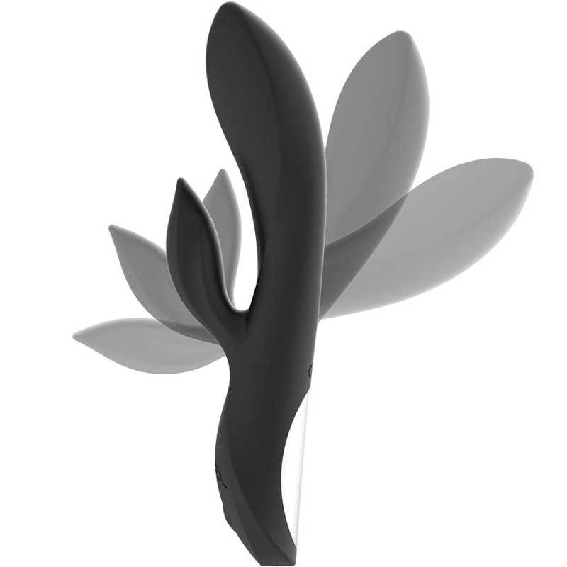 Вибратор кролик Black & Silver Kaultz