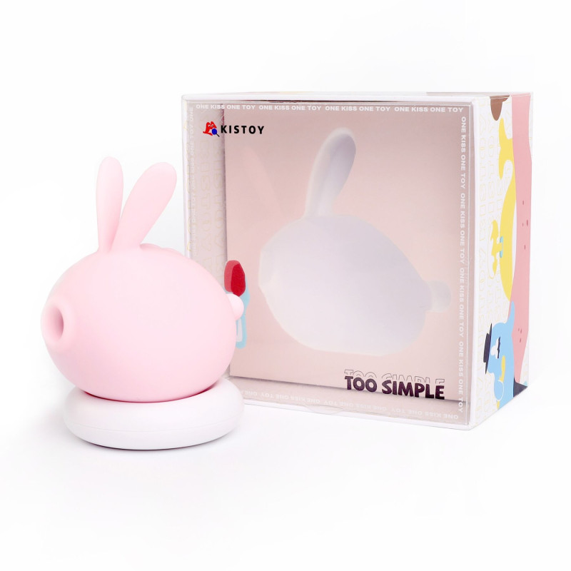 Вакуумний кліторальний стимулятор з вібрацією KISTOY Too Simple Вакуумний кліторальний стимулятор з вібрацією KISTOY Too Simple