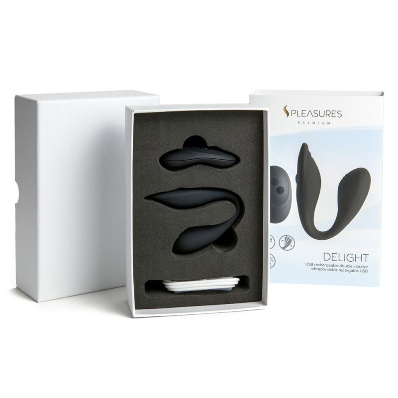 Двойной вибратор S Pleasures Premium Delight