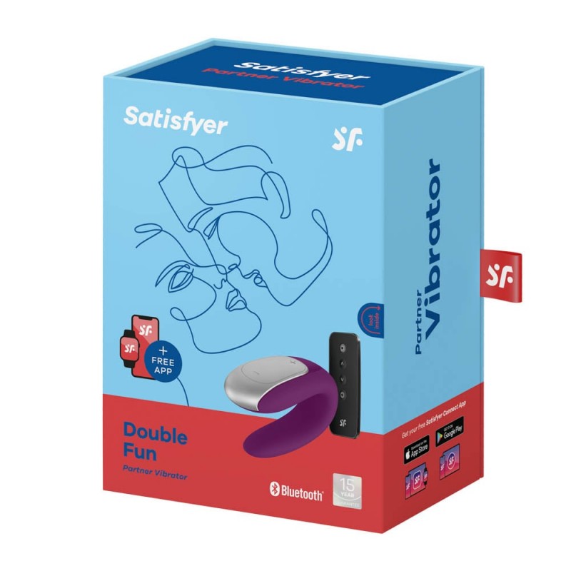 Вібратор для пар Satisfyer Double Fun