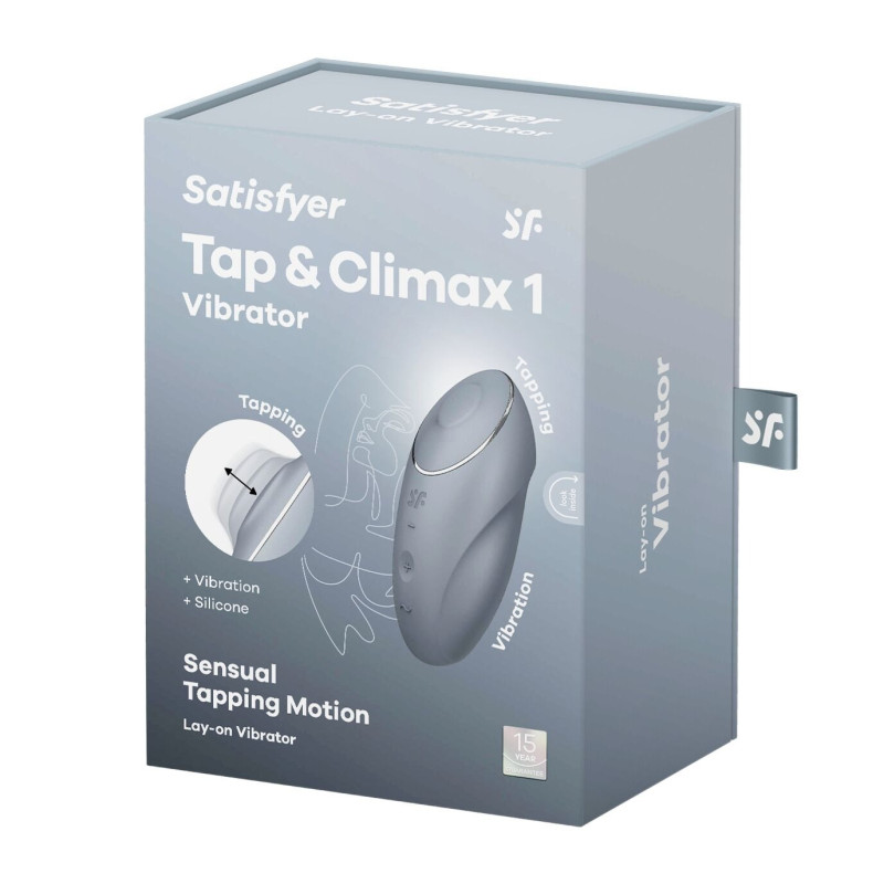 Вібратор для клітору Satisfyer Tap & Climax 1