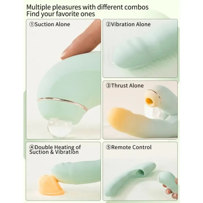 Смарт вібратор 3в1 BeYourLover Fatima Смарт вібратор 3в1 BeYourLover Fatima