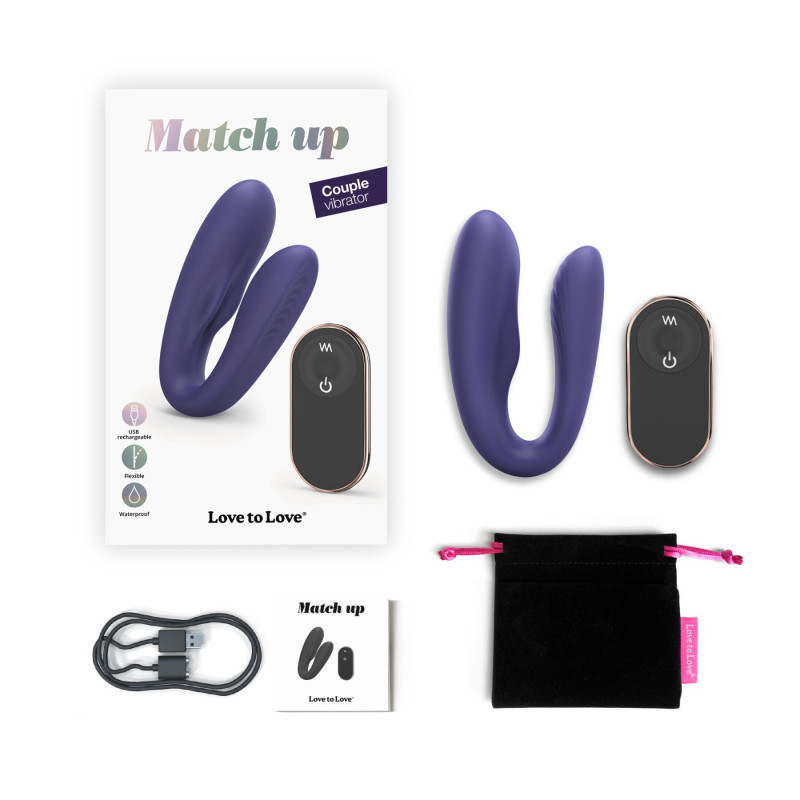 Вібратор для пар Love To Love Match Up