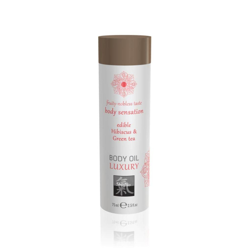 Съедобное массажное масло Shiatsu Luxury Body Oil Edible