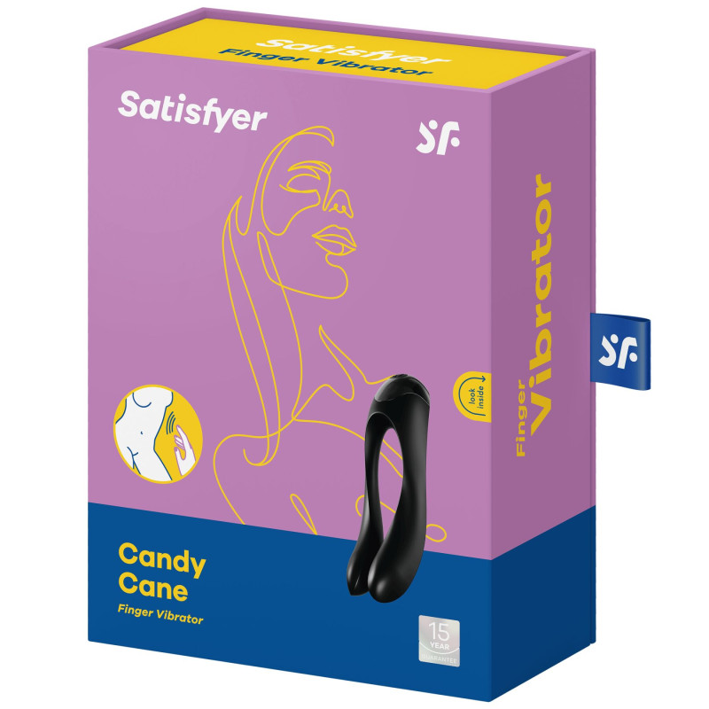 Вібратор на палець Satisfyer Candy Cane