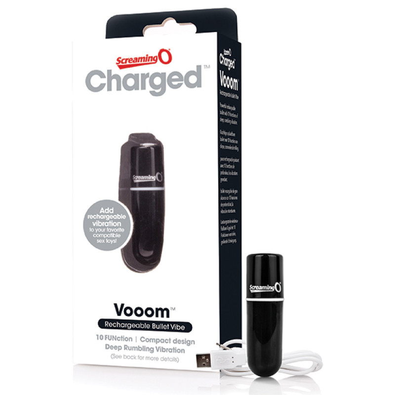 Міні вібратор The Screaming O Charged Vooom Bullet Vibe
