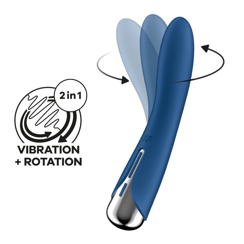 Вибратор для точки G с ротацией Satisfyer Spinning Vibe 1