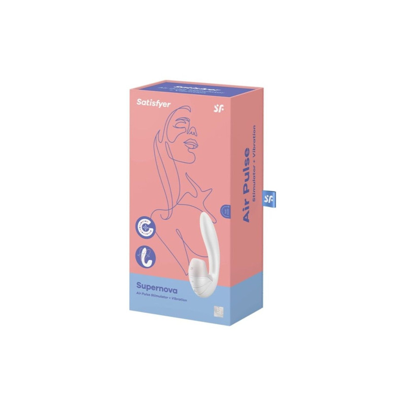 Вакуумний стимулятор з вібрацією Satisfyer Supernova