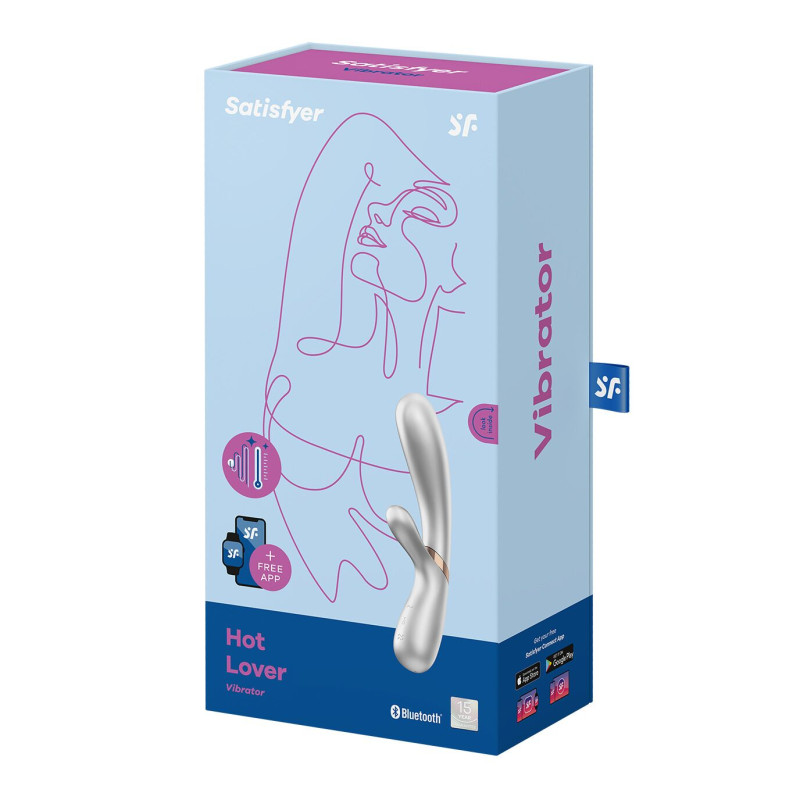 Вібратор кролик із підігрівом Satisfyer Hot Lover