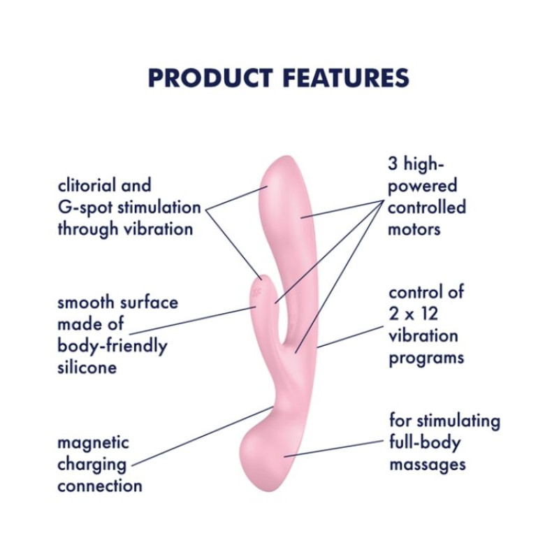 Вібратор кролик Satisfyer Triple Oh