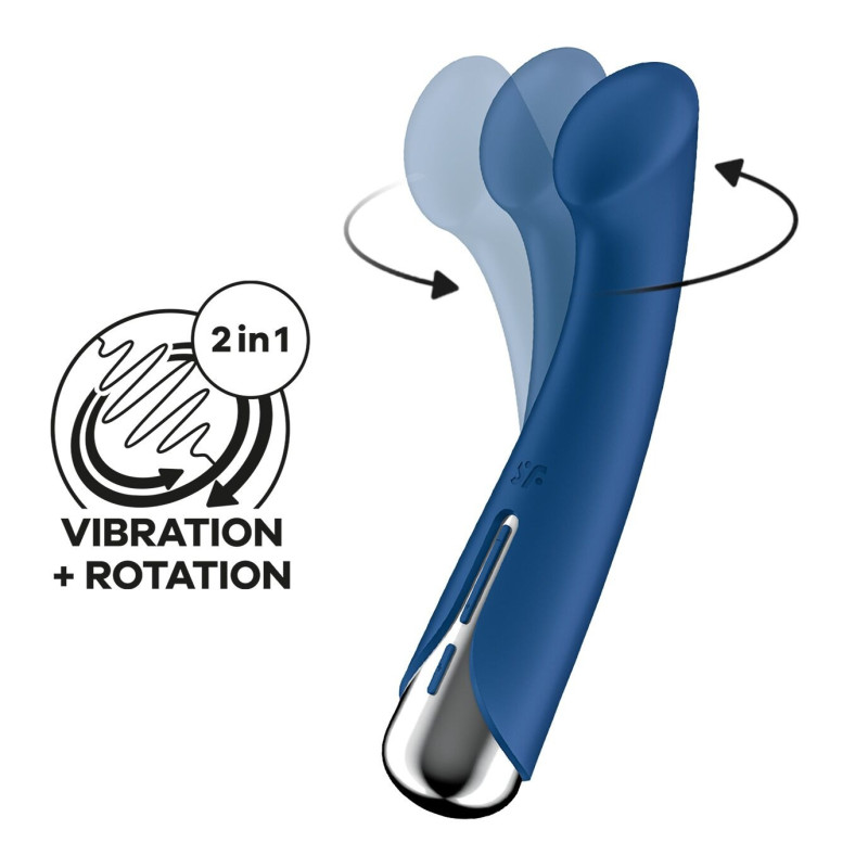Вібратор з ротацією Satisfyer Spinning G-Spot 1