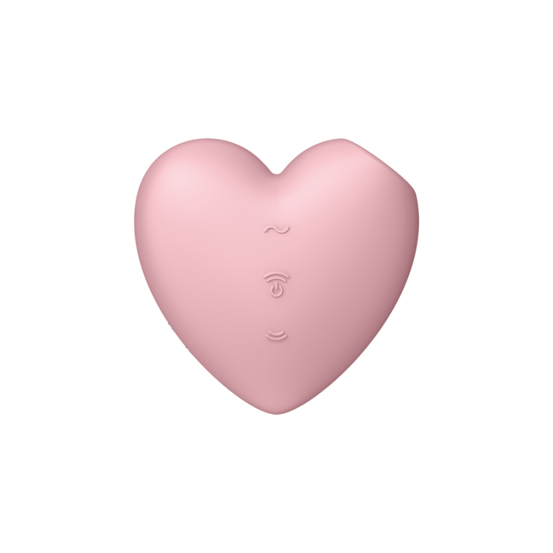 Вакуумный стимулятор с вибрацией Satisfyer Cutie Heart