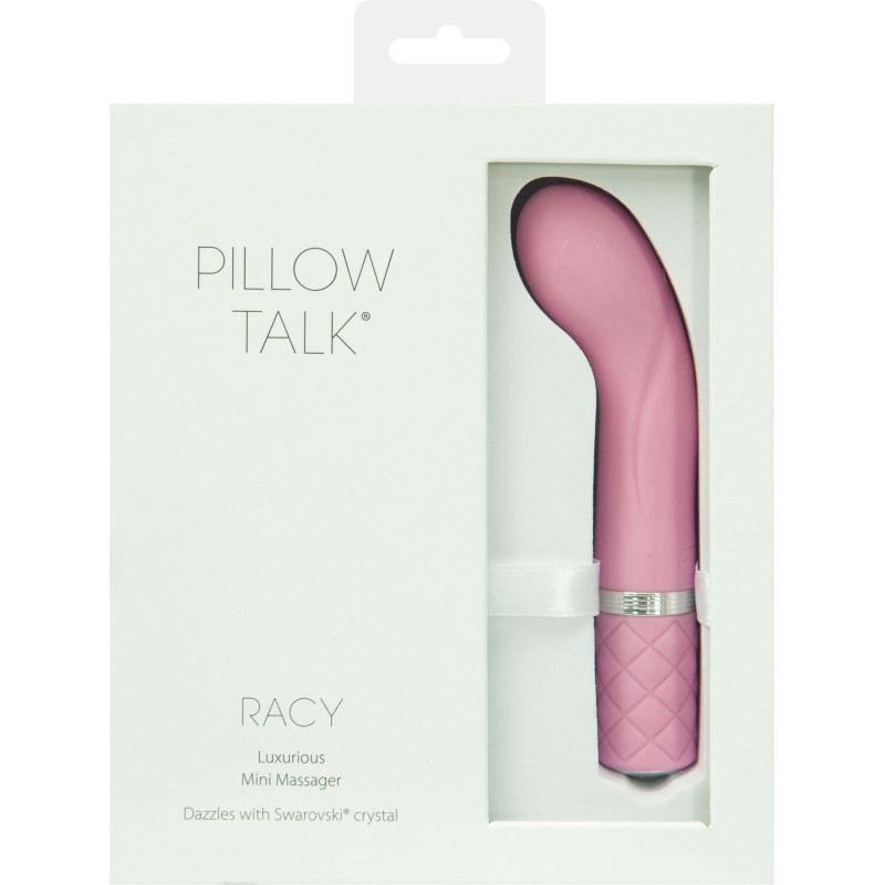 Вібратор Pillow Talk - Racy Pink із кристалом Сваровскі