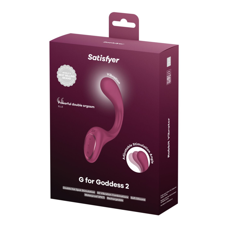Вагинально-клиторальный вибратор Satisfyer G for Goddess 2 Вагинально-клиторальный вибратор Satisfyer G for Goddess 2