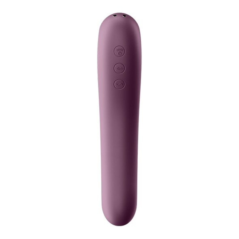 Вакуумний стимулятор з вібрацією Satisfyer Dual Kiss
