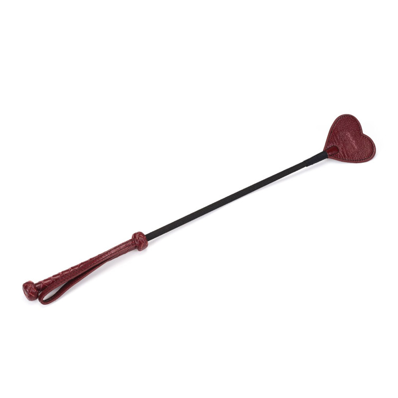 Стек-сердечко Liebe Seele Wine Red Riding Crop with Heart-Shape Tip