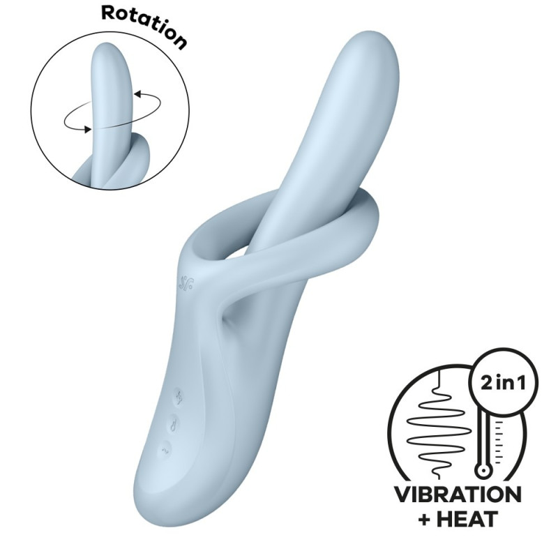 Выбратор с подогревом Satasfyer Heat Flex 4