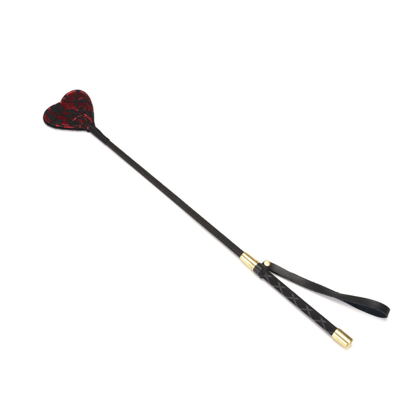 Стек-сердечко с кружевом Liebe Seele Victorian Garden Riding Crop