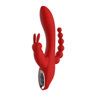 Вибратор кролик с анальными шариками RED REVOLUTION HERA Вибратор кролик с анальными шариками RED REVOLUTION HERA