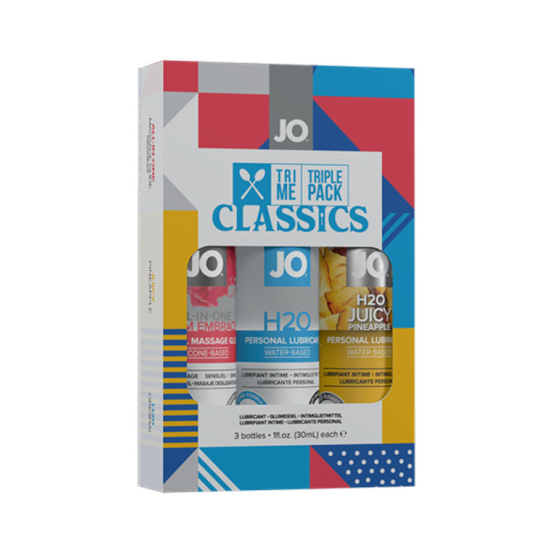 Набір System JO - Tri me triple pack classics