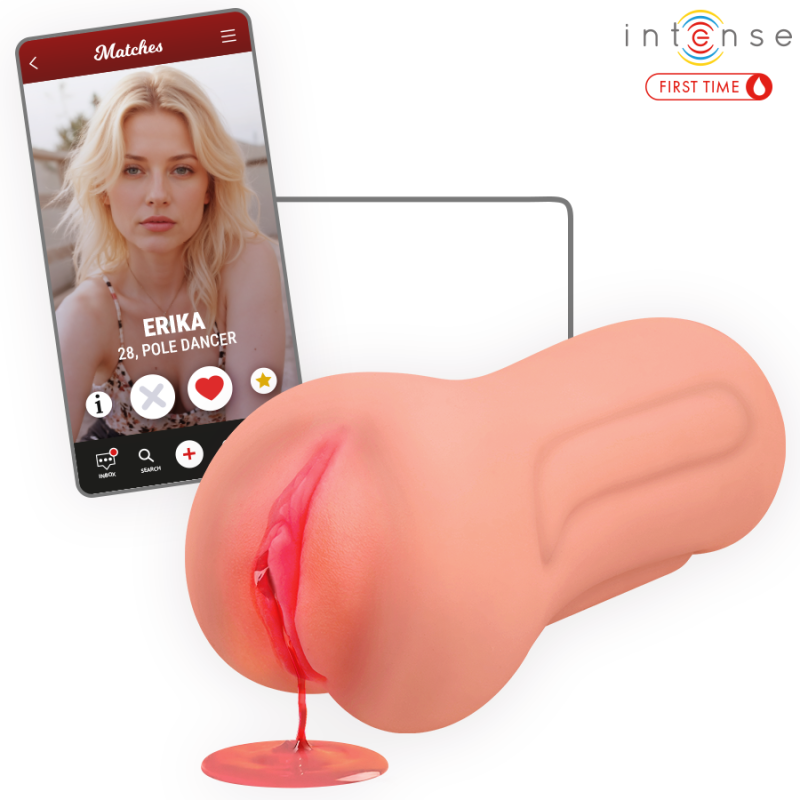 Реалістичний мастурбатор з ефектом «першої ночі» INTENSE FIRST TIME Erika Virgin Реалістичний мастурбатор з ефектом «першої ночі» INTENSE FIRST TIME Erika Virgin