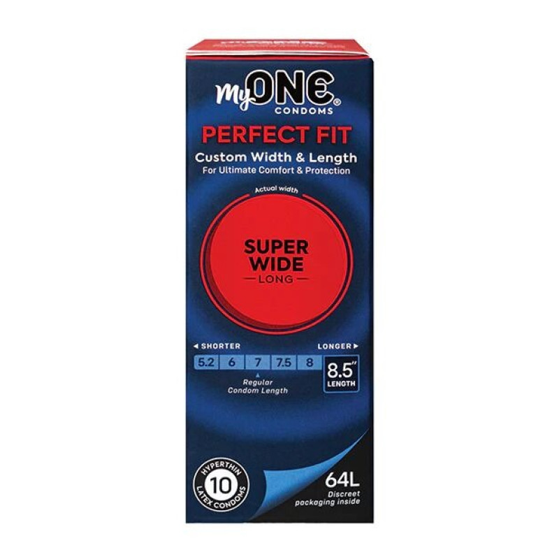 Презервативы MyONE Super Wide & Long 64L