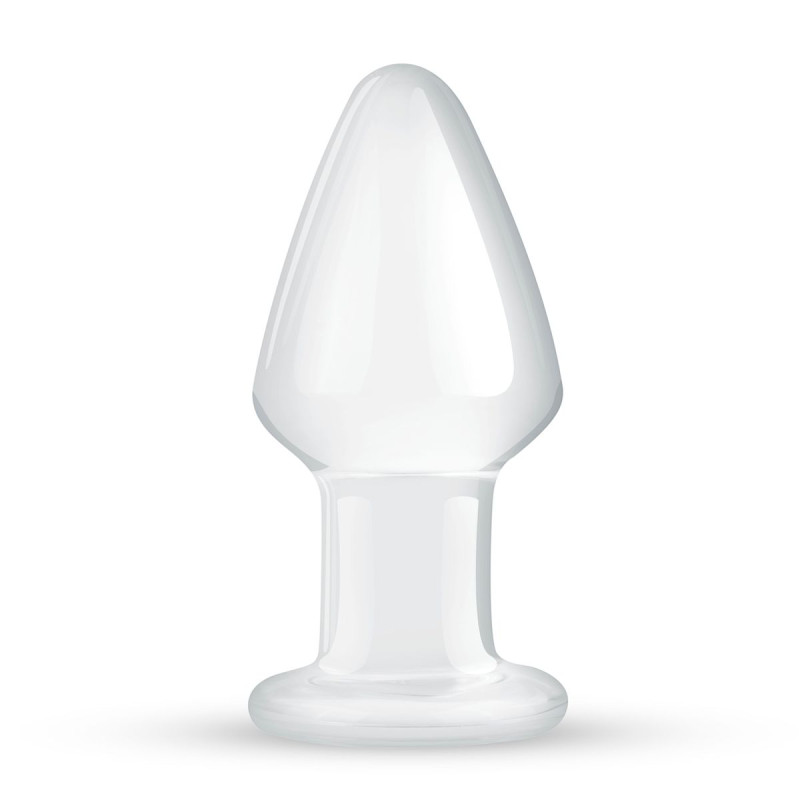 Скляна анальна пробка Gildo Glass Buttplug No.25