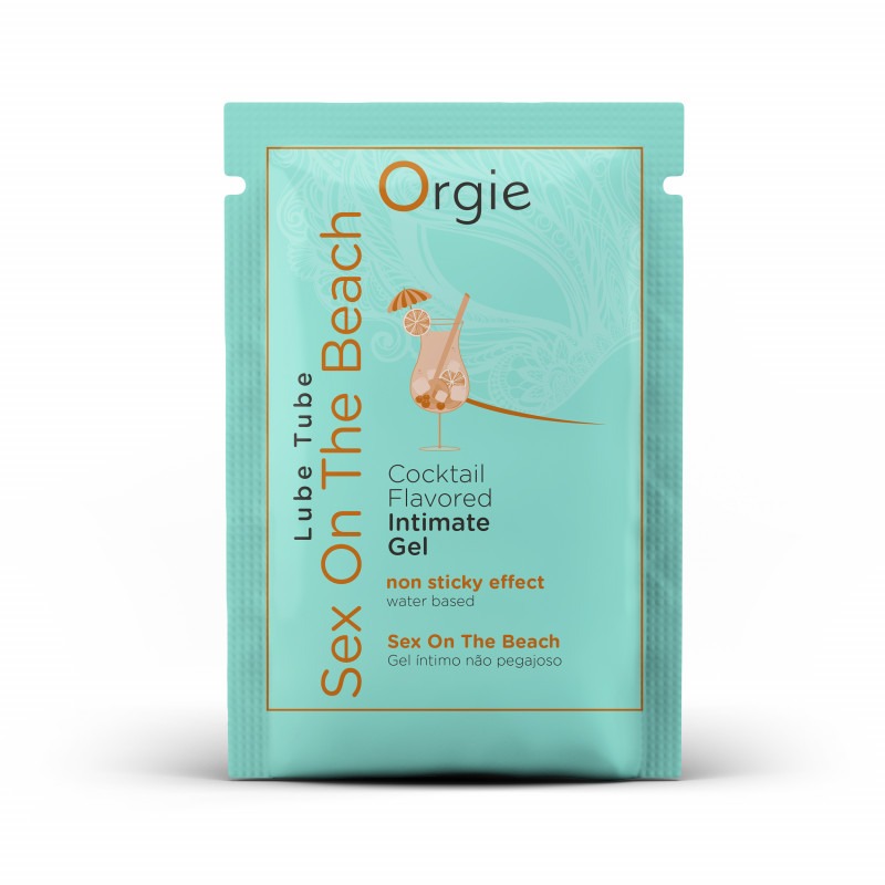 Пробник съедобного лубриканта Orgie, секс на пляже, 2 мл