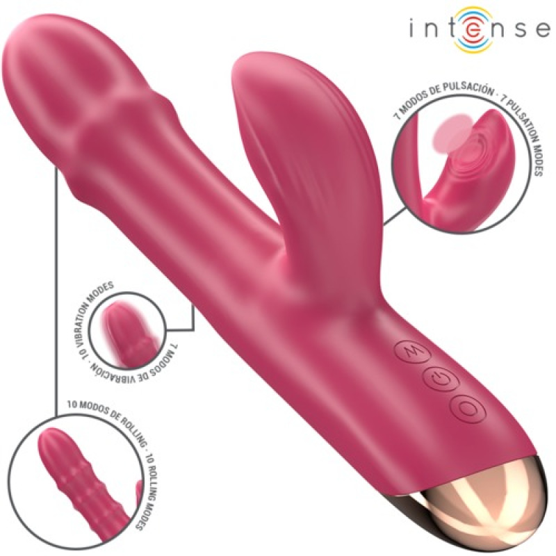 Вібратор кролик 3в1 INTENSE - CHLOE