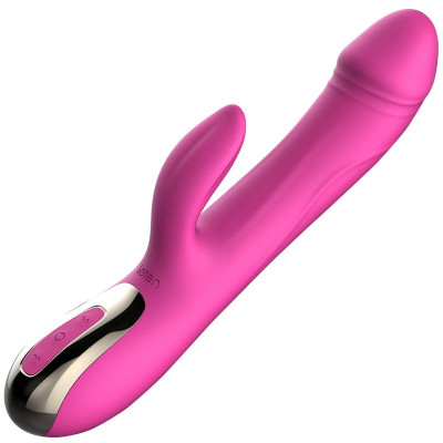 Вибратор-пульсатор Leten Automatical Thrusting Vibrator с подогревом