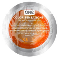 Презерватив One Color Sensations кольоровий