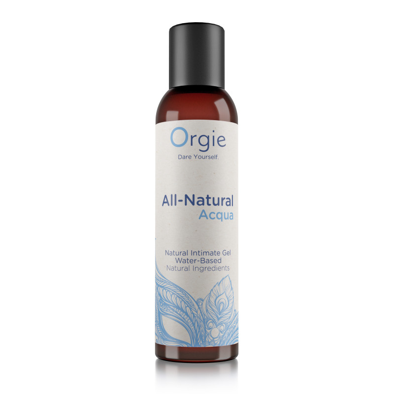 Лубрикант на водній основі шовковистий та гладкий Orgie ALL-NATURAL Aqua