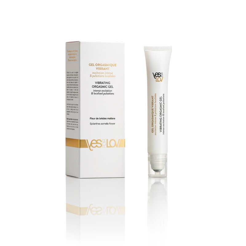 Рідкий вібратор вібрація + посилення оргазму, 20 мл YESforLOV