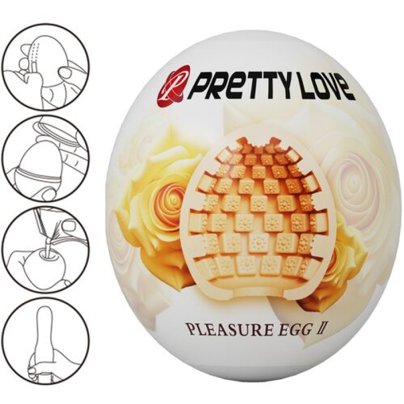 Мастурбатор-яйцо Pretty Love Pleasure Egg III