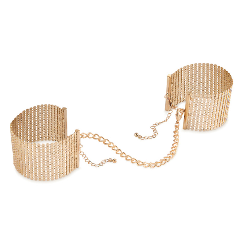 Металеві наручники, Desir Metallique Handcuffs Gold, Bijoux