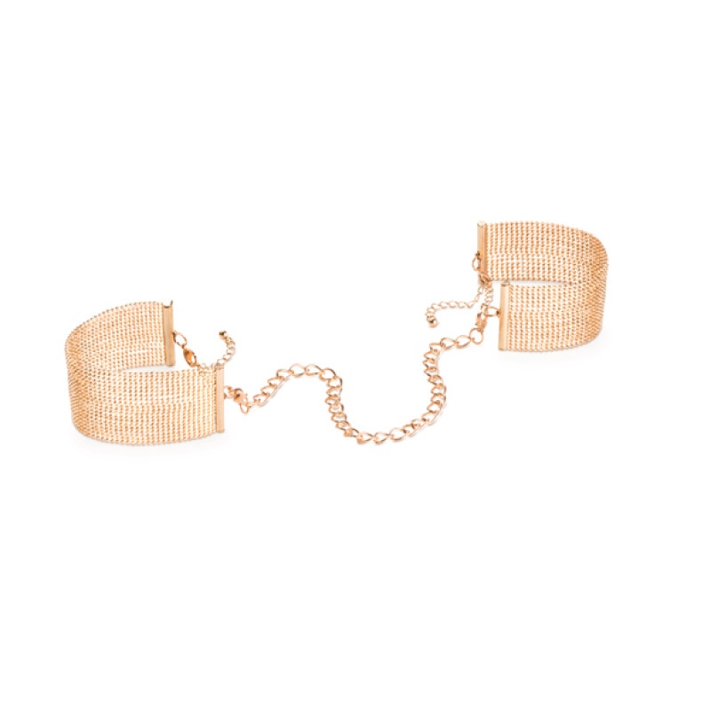 Металеві наручники, Magnifique Handcuffs- Gold, Bijoux