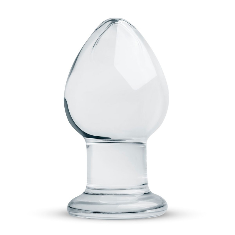 Скляна анальна пробка Gildo Glass Buttplug No.26