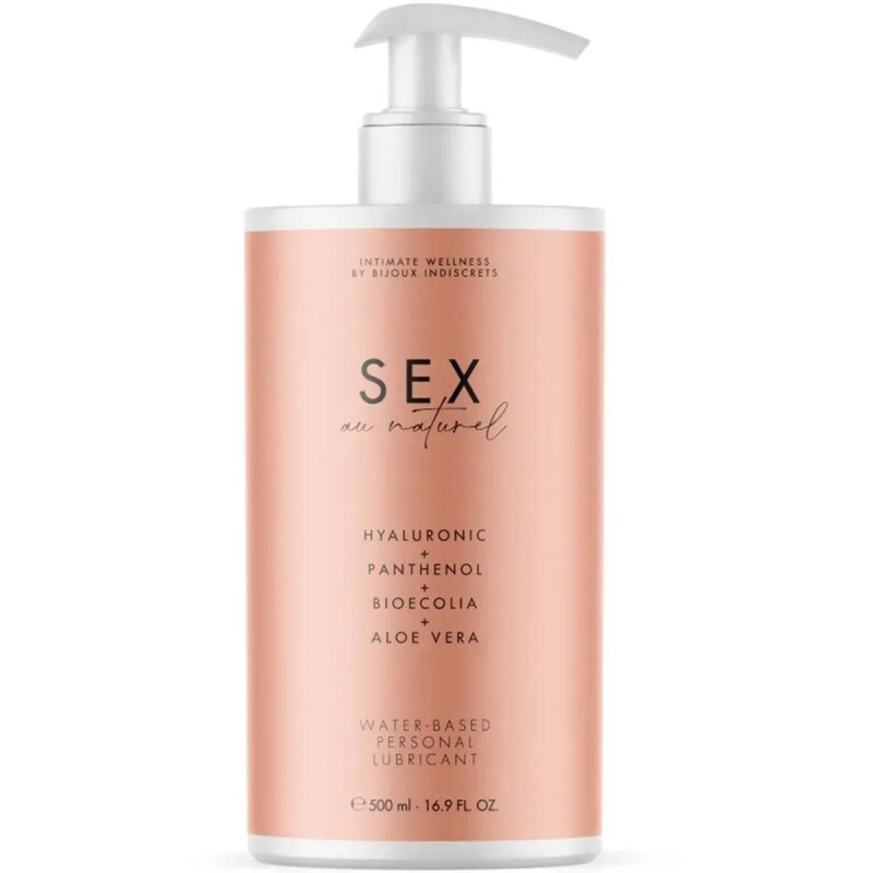 Лубрикант на водной основе Bijoux Indiscrets Sex Au Naturel универсальный, 500 мл Лубрикант на водной основе Bijoux Indiscrets Sex Au Naturel универсальный, 500 мл
