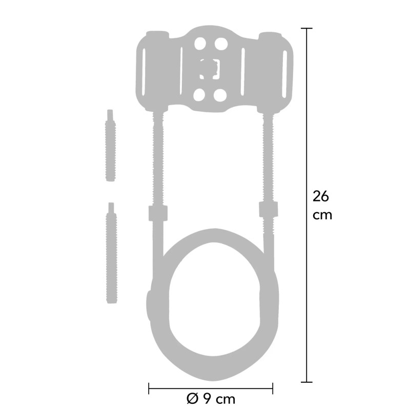 Екстендрер для збільшення пеніса Hidden Desire Fusion X