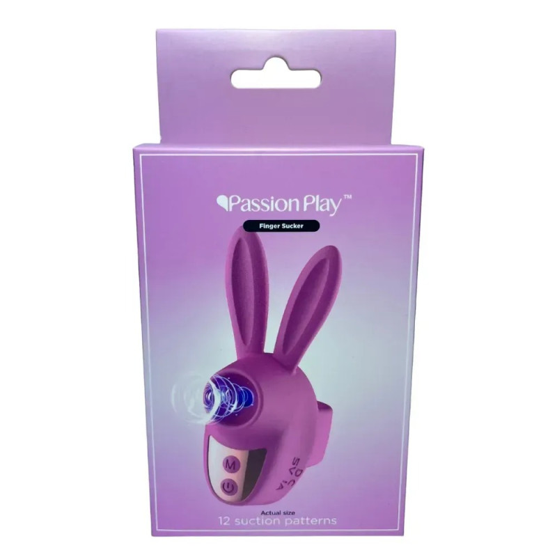Вібростимулятор на палець Зайчик Passion Play