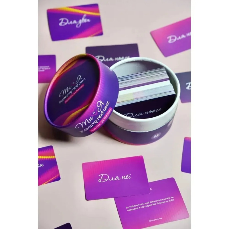 Настільна гра Fun Games Shop Ти + Я: Відверто про секс Настільна гра Fun Games Shop Ти + Я: Відверто про секс