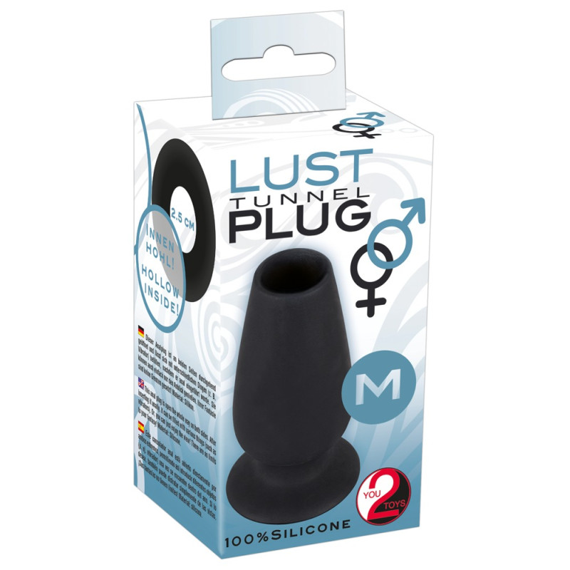 Анальний тунельний плаг Lust Tunnel Plug M Анальний тунельний плаг Lust Tunnel Plug M