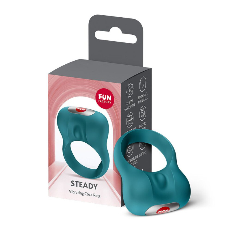 Ерекційне віброкільце для чоловіків Steady Fun Factory Ерекційне віброкільце для чоловіків Steady Fun Factory